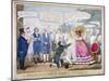 A Frolic at the Melon Shop in Piccadilly, 1826-Isaac Robert Cruikshank-Mounted Giclee Print