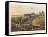 A Front View of the Farm of La Haye Sainte-James Rouse-Framed Stretched Canvas