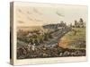 A Front View of the Farm of La Haye Sainte-James Rouse-Stretched Canvas
