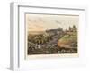 A Front View of the Farm of La Haye Sainte-James Rouse-Framed Giclee Print