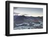 A Frosty Morning over Loweswater Fell in the Lake District National Park-Julian Elliott-Framed Photographic Print