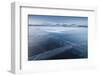A Frozen Lake, So Clear its Possible to See Through the Ice, Near Absiko, Sweden-David Clapp-Framed Photographic Print
