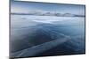 A Frozen Lake, So Clear its Possible to See Through the Ice, Near Absiko, Sweden-David Clapp-Mounted Photographic Print