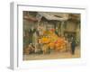 'A Fruit-Stall at Bulak', c1905, (1912)-Walter Frederick Roofe Tyndale-Framed Giclee Print