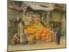 'A Fruit-Stall at Bulak', c1905, (1912)-Walter Frederick Roofe Tyndale-Mounted Giclee Print