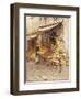 A Fruit Stall at the Base of the Campanile, San Giovanni Elemosinario, Near the rialto, Venice-Helen Allingham-Framed Giclee Print