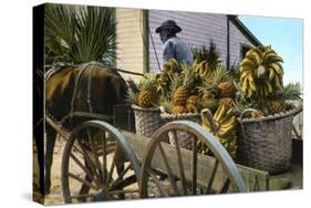 A Fruit Trader, Taboga Island, Panama, Early 20th Century-null-Stretched Canvas