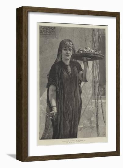 A Fruit-Woman of Cairo-Frederick Goodall-Framed Giclee Print