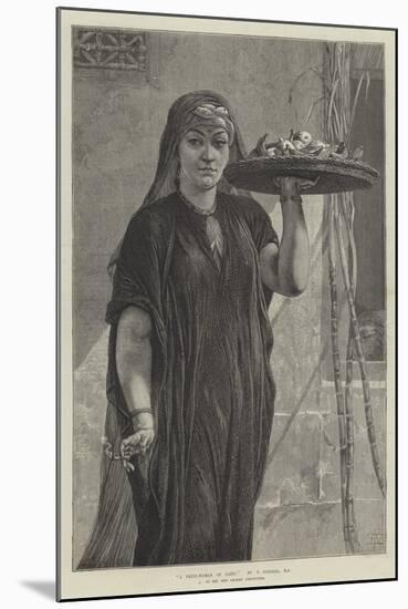 A Fruit-Woman of Cairo-Frederick Goodall-Mounted Giclee Print