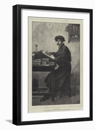 A Fugitive Thought-Henry Stacey Marks-Framed Giclee Print