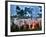 A Fulani Nomad Herds Cattle at Dusk in Abuja, Nigeria-null-Framed Photographic Print