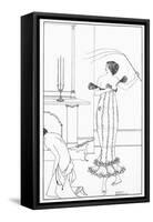 A Full and True Account of Wonderful Mission of Earl Lavender, which Lasted One Night and One Day-Aubrey Beardsley-Framed Stretched Canvas