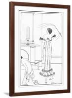 A Full and True Account of Wonderful Mission of Earl Lavender, which Lasted One Night and One Day-Aubrey Beardsley-Framed Giclee Print
