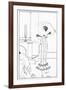 A Full and True Account of Wonderful Mission of Earl Lavender, which Lasted One Night and One Day-Aubrey Beardsley-Framed Giclee Print