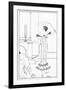 A Full and True Account of Wonderful Mission of Earl Lavender, which Lasted One Night and One Day-Aubrey Beardsley-Framed Giclee Print