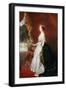 A Full Length Portrait of Empress Eugenie (1826-1920)-Franz Xaver Winterhalter-Framed Giclee Print