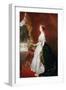 A Full Length Portrait of Empress Eugenie (1826-1920)-Franz Xaver Winterhalter-Framed Giclee Print