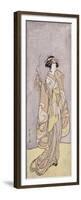 A Full-Length Portrait of the Actor Ichikawa Monnosuke II-Chokosai Eisho-Framed Premium Giclee Print