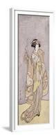 A Full-Length Portrait of the Actor Ichikawa Monnosuke II-Chokosai Eisho-Framed Premium Giclee Print