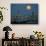 A Full Moon Rises in the Night Sky During a Lunar Eclipse-null-Premium Photographic Print displayed on a wall