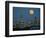 A Full Moon Rises in the Night Sky During a Lunar Eclipse-null-Framed Photographic Print