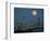 A Full Moon Rises in the Night Sky During a Lunar Eclipse-null-Framed Photographic Print