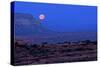 A Full Moon Seen from the Esplanade on the Bill Hall Trail, Grand Canyon, North Rim-Bennett Barthelemy-Stretched Canvas