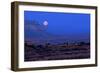 A Full Moon Seen from the Esplanade on the Bill Hall Trail, Grand Canyon, North Rim-Bennett Barthelemy-Framed Photographic Print