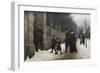 A Funeral, 1883-Frants Henningsen-Framed Giclee Print