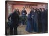 A Funeral, 1891-Anna Ancher-Stretched Canvas