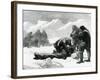 A Funeral in the Ice-null-Framed Giclee Print