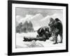 A Funeral in the Ice-null-Framed Giclee Print