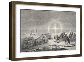 A Funeral on the Ice, the Effect of Paraselena-Walter William May-Framed Giclee Print