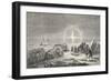 A Funeral on the Ice, the Effect of Paraselena-Walter William May-Framed Giclee Print