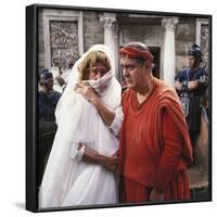 A Funny Thing Happened On The Way To The Forum, Jack Gilford, Zero Mostel, 1966-null-Framed Photo