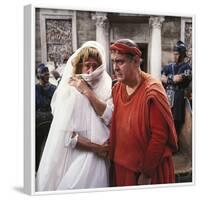 A Funny Thing Happened On The Way To The Forum, Jack Gilford, Zero Mostel, 1966-null-Framed Photo