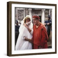 A Funny Thing Happened On The Way To The Forum, Jack Gilford, Zero Mostel, 1966-null-Framed Photo