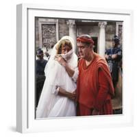 A Funny Thing Happened On The Way To The Forum, Jack Gilford, Zero Mostel, 1966-null-Framed Photo