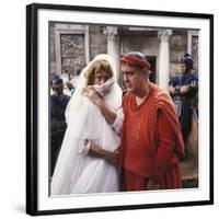 A Funny Thing Happened On The Way To The Forum, Jack Gilford, Zero Mostel, 1966-null-Framed Photo