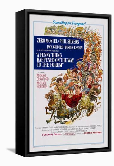 A Funny Thing Happened on the Way to the Forum-null-Framed Stretched Canvas