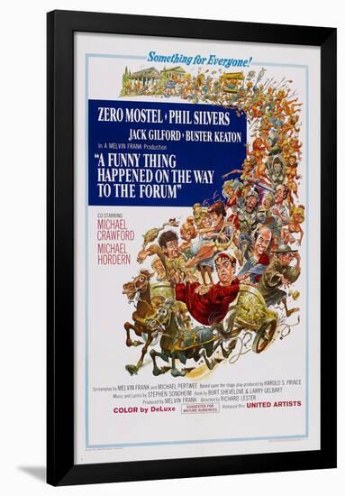 A Funny Thing Happened on the Way to the Forum-null-Framed Poster