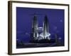 A Futuristic Space Shuttle Awaits Launch-Stocktrek Images-Framed Premium Photographic Print