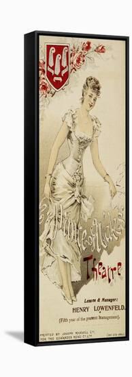 A Gaiety Girl-null-Framed Stretched Canvas