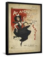 A Gaiety Girl-Dudley Hardy-Framed Stretched Canvas