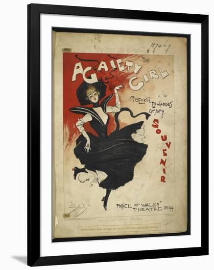 A Gaiety Girl-Dudley Hardy-Framed Giclee Print