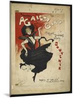 A Gaiety Girl-Dudley Hardy-Mounted Giclee Print