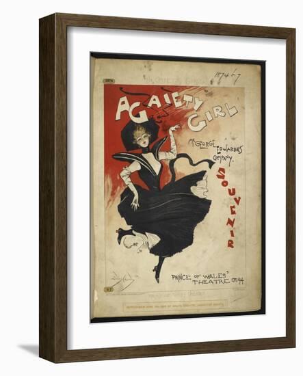 A Gaiety Girl-Dudley Hardy-Framed Giclee Print