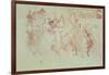 A Gala at the Moulin Rouge, 1893 (Pencil on Paper)-Henri de Toulouse-Lautrec-Framed Giclee Print