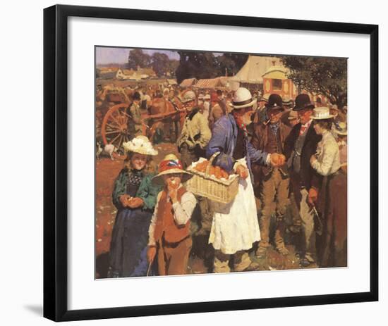 A Gala Day-Sir Alfred Munnings-Framed Premium Giclee Print