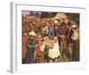 A Gala Day-Sir Alfred Munnings-Framed Premium Giclee Print